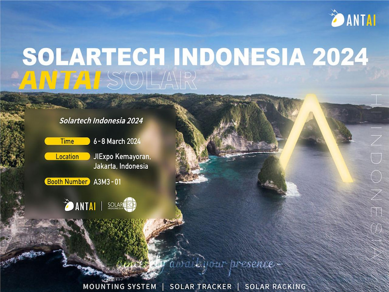 พบกับ Antaisolar ที่งาน Solartech Indonesia 2024