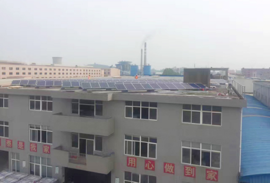เฟสแรกของโรงงานพลังงานแสงอาทิตย์หลังคาใน Changtai มณฑลเสร็จสมบูรณ์