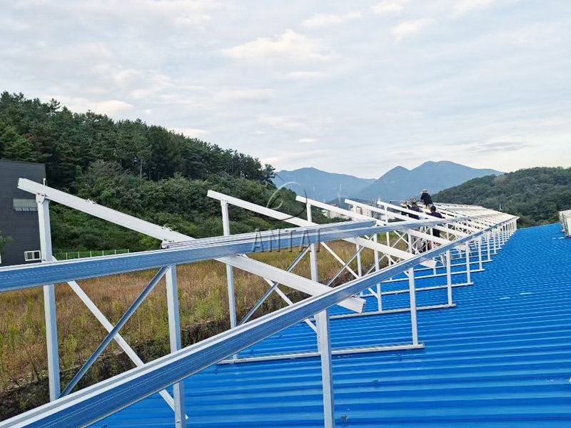 โครงการพลังงานแสงอาทิตย์ใช้ระบบติดตั้ง Antaisolar ในเกาหลีใต้
